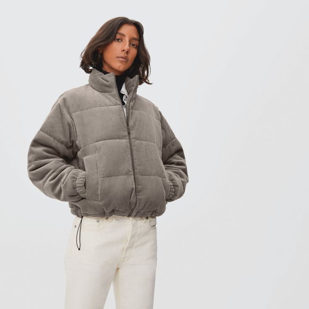 Everlane Corduroy Puffer Jacket XXS